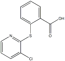 2-[(3-chloropyridin-2-yl)thio]benzoic acid