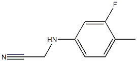 2-[(3-fluoro-4-methylphenyl)amino]acetonitrile