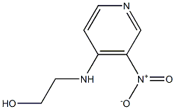 2-[(3-nitropyridin-4-yl)amino]ethan-1-ol Structure