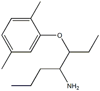 2-[(4-aminoheptan-3-yl)oxy]-1,4-dimethylbenzene 结构式