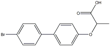 2-[(4'-bromo-1,1'-biphenyl-4-yl)oxy]propanoic acid