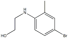 2-[(4-bromo-2-methylphenyl)amino]ethan-1-ol Structure