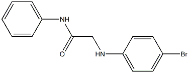 2-[(4-bromophenyl)amino]-N-phenylacetamide|