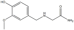  2-[(4-hydroxy-3-methoxybenzyl)amino]acetamide