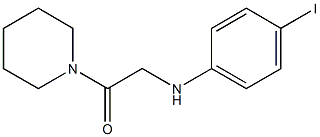 2-[(4-iodophenyl)amino]-1-(piperidin-1-yl)ethan-1-one