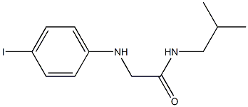 2-[(4-iodophenyl)amino]-N-(2-methylpropyl)acetamide|