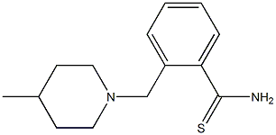 2-[(4-methylpiperidin-1-yl)methyl]benzenecarbothioamide