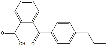 2-[(4-propylphenyl)carbonyl]benzoic acid