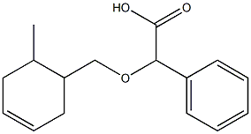 2-[(6-methylcyclohex-3-en-1-yl)methoxy]-2-phenylacetic acid