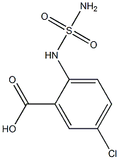 2-[(aminosulfonyl)amino]-5-chlorobenzoic acid