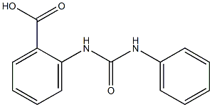 2-[(anilinocarbonyl)amino]benzoic acid Structure