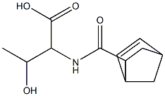 2-[(bicyclo[2.2.1]hept-5-en-2-ylcarbonyl)amino]-3-hydroxybutanoic acid,,结构式