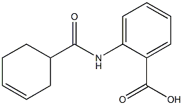 2-[(cyclohex-3-en-1-ylcarbonyl)amino]benzoic acid Structure