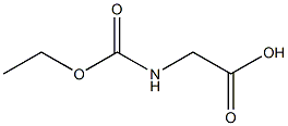 2-[(ethoxycarbonyl)amino]acetic acid Structure