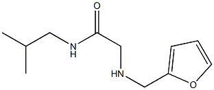 2-[(furan-2-ylmethyl)amino]-N-(2-methylpropyl)acetamide