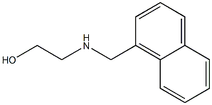 2-[(naphthalen-1-ylmethyl)amino]ethan-1-ol Structure