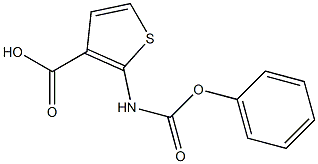 2-[(phenoxycarbonyl)amino]thiophene-3-carboxylic acid