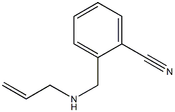 2-[(prop-2-en-1-ylamino)methyl]benzonitrile 结构式