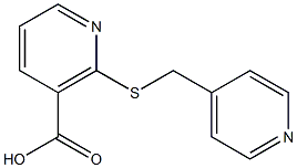 2-[(pyridin-4-ylmethyl)thio]nicotinic acid|
