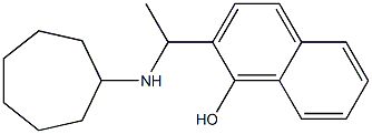 2-[1-(cycloheptylamino)ethyl]naphthalen-1-ol