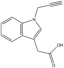 2-[1-(prop-2-yn-1-yl)-1H-indol-3-yl]acetic acid|