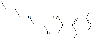 2-[1-amino-2-(2-butoxyethoxy)ethyl]-1,4-difluorobenzene