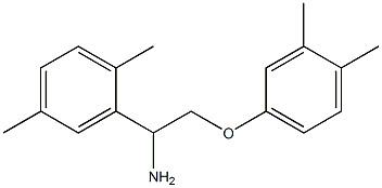 2-[1-amino-2-(3,4-dimethylphenoxy)ethyl]-1,4-dimethylbenzene