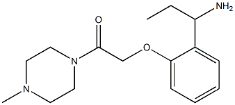 2-[2-(1-aminopropyl)phenoxy]-1-(4-methylpiperazin-1-yl)ethan-1-one