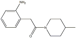  2-[2-(4-methylpiperidin-1-yl)-2-oxoethyl]aniline