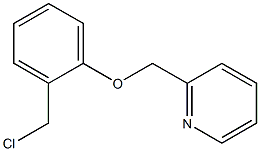 2-[2-(chloromethyl)phenoxymethyl]pyridine