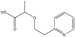  2-[2-(pyridin-2-yl)ethoxy]propanoic acid