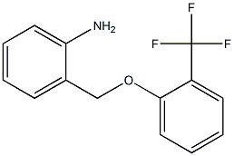  2-[2-(trifluoromethyl)phenoxymethyl]aniline