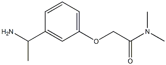 2-[3-(1-aminoethyl)phenoxy]-N,N-dimethylacetamide