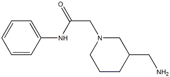 2-[3-(aminomethyl)piperidin-1-yl]-N-phenylacetamide