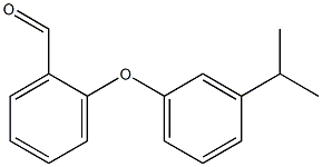 2-[3-(propan-2-yl)phenoxy]benzaldehyde