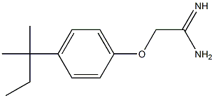 2-[4-(1,1-dimethylpropyl)phenoxy]ethanimidamide