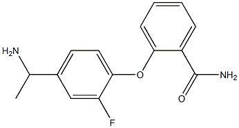 2-[4-(1-aminoethyl)-2-fluorophenoxy]benzamide|