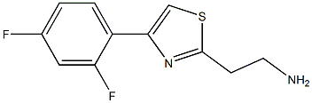 2-[4-(2,4-difluorophenyl)-1,3-thiazol-2-yl]ethanamine|