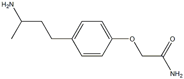 2-[4-(3-aminobutyl)phenoxy]acetamide