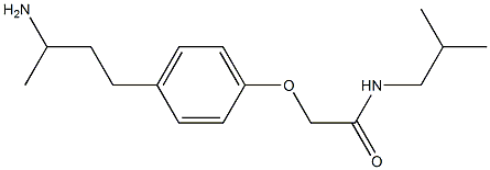 2-[4-(3-aminobutyl)phenoxy]-N-isobutylacetamide|