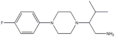 2-[4-(4-fluorophenyl)piperazin-1-yl]-3-methylbutan-1-amine