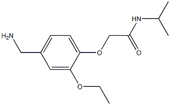 2-[4-(aminomethyl)-2-ethoxyphenoxy]-N-(propan-2-yl)acetamide