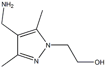 2-[4-(aminomethyl)-3,5-dimethyl-1H-pyrazol-1-yl]ethanol Structure