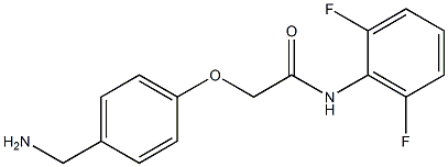 2-[4-(aminomethyl)phenoxy]-N-(2,6-difluorophenyl)acetamide|