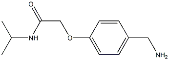 2-[4-(aminomethyl)phenoxy]-N-isopropylacetamide|