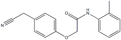 2-[4-(cyanomethyl)phenoxy]-N-(2-methylphenyl)acetamide