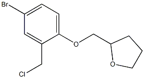  2-[4-bromo-2-(chloromethyl)phenoxymethyl]oxolane