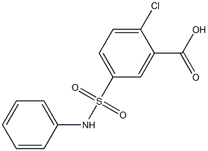 2-chloro-5-(phenylsulfamoyl)benzoic acid