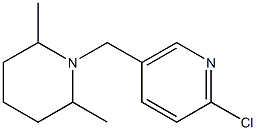 2-chloro-5-[(2,6-dimethylpiperidin-1-yl)methyl]pyridine