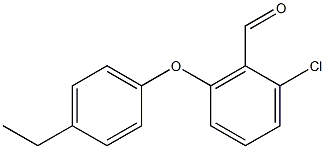 2-chloro-6-(4-ethylphenoxy)benzaldehyde